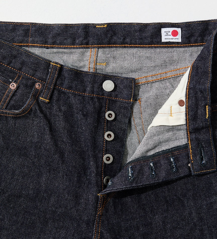 EDWIN EDS BASIC REGULAR STRAIGHT JEANS EDS003-100 OW