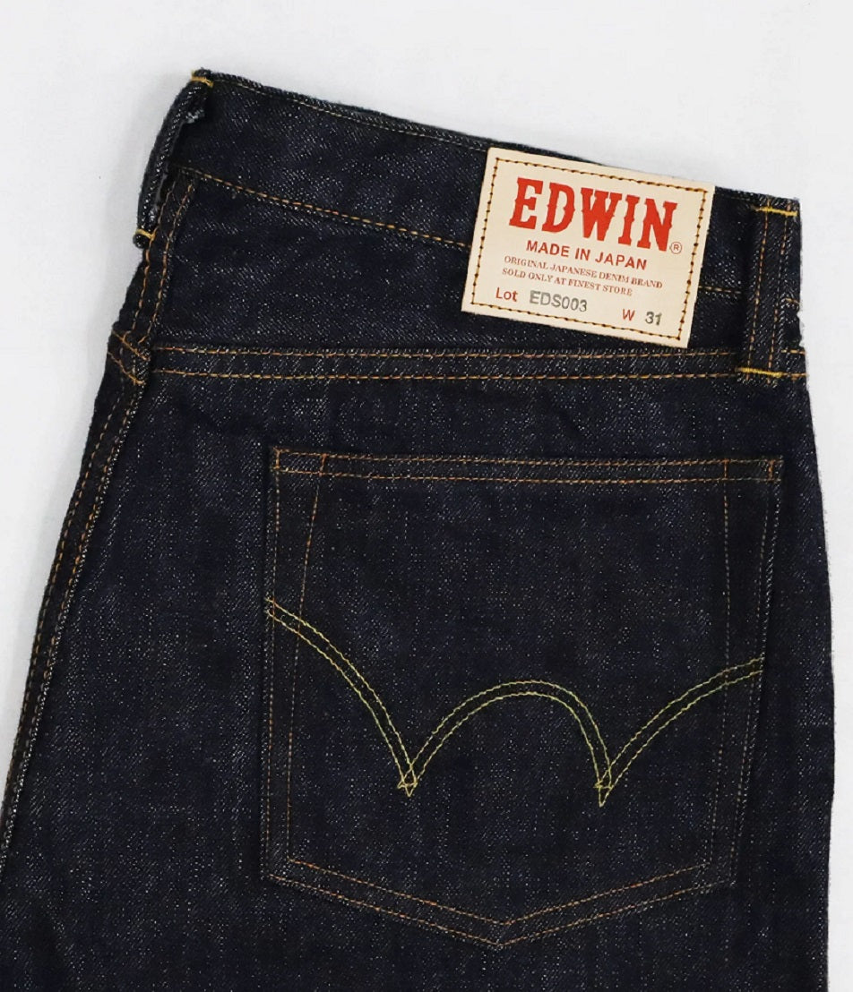 EDWIN EDS BASIC REGULAR STRAIGHT JEANS EDS003-100 OW