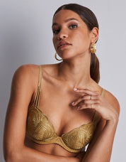 Ethnic Vibe Push-up Bra