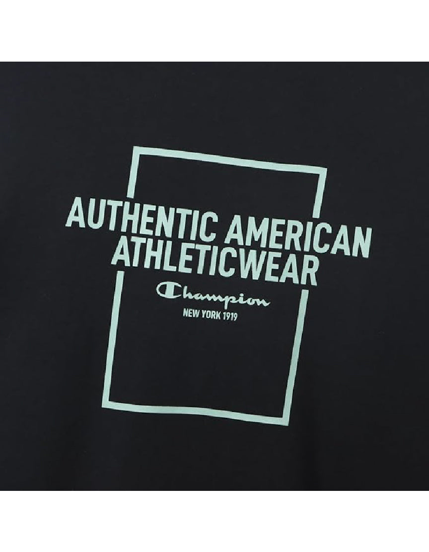 Men's Long Sleeve Fleece Graphic Logo Crewneck Sweatshirt C3-A009