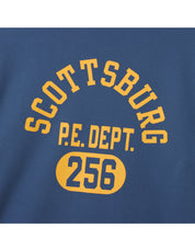 Men's Long Sleeve Fleece Graphic Logo Crewneck Sweatshirt C3-A014