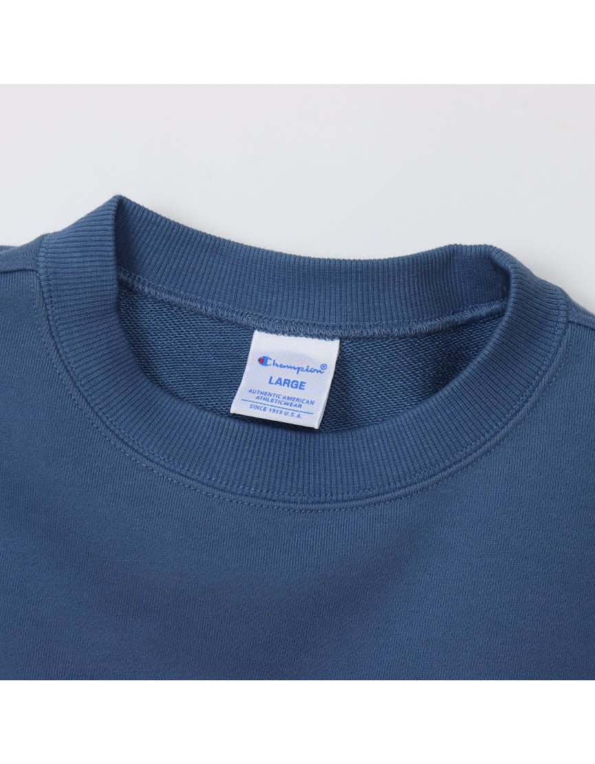 Men's Long Sleeve Fleece Graphic Logo Crewneck Sweatshirt C3-A014