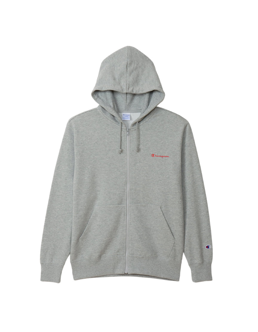 Men's Long Sleeve Fleece Zip Hooded Sweatshirt C3-A106