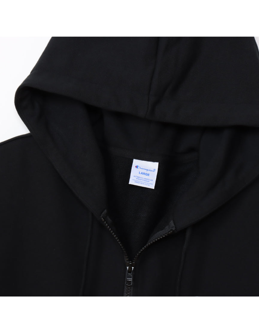Men's Long Sleeve Fleece Zip Hooded Sweatshirt C3-A106
