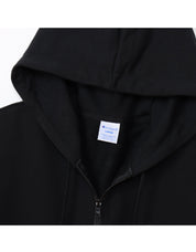 Men's Long Sleeve Fleece Zip Hooded Sweatshirt C3-A106