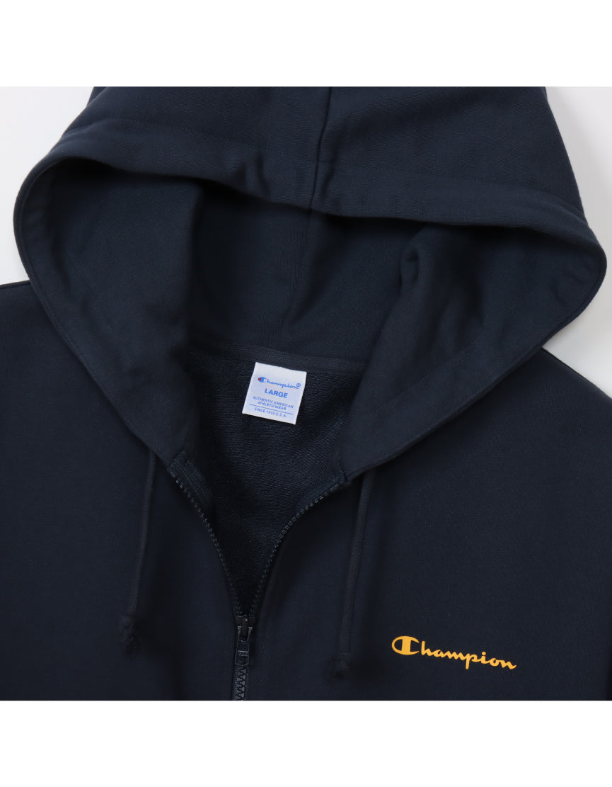 Men's Long Sleeve Fleece Zip Hooded Sweatshirt C3-A106
