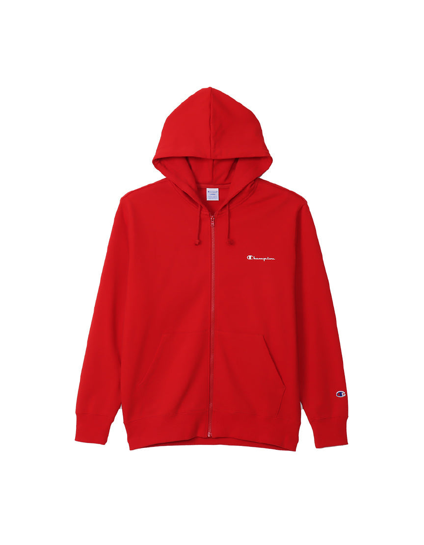 Men's Long Sleeve Fleece Zip Hooded Sweatshirt C3-A106