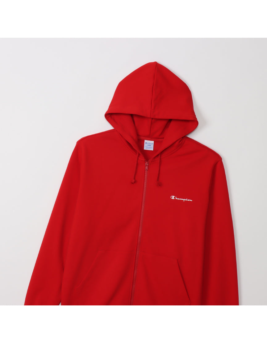 Men's Long Sleeve Fleece Zip Hooded Sweatshirt C3-A106