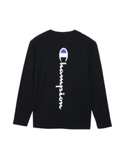 Men's Script Logo Long Sleeve T-Shirt C3-A412