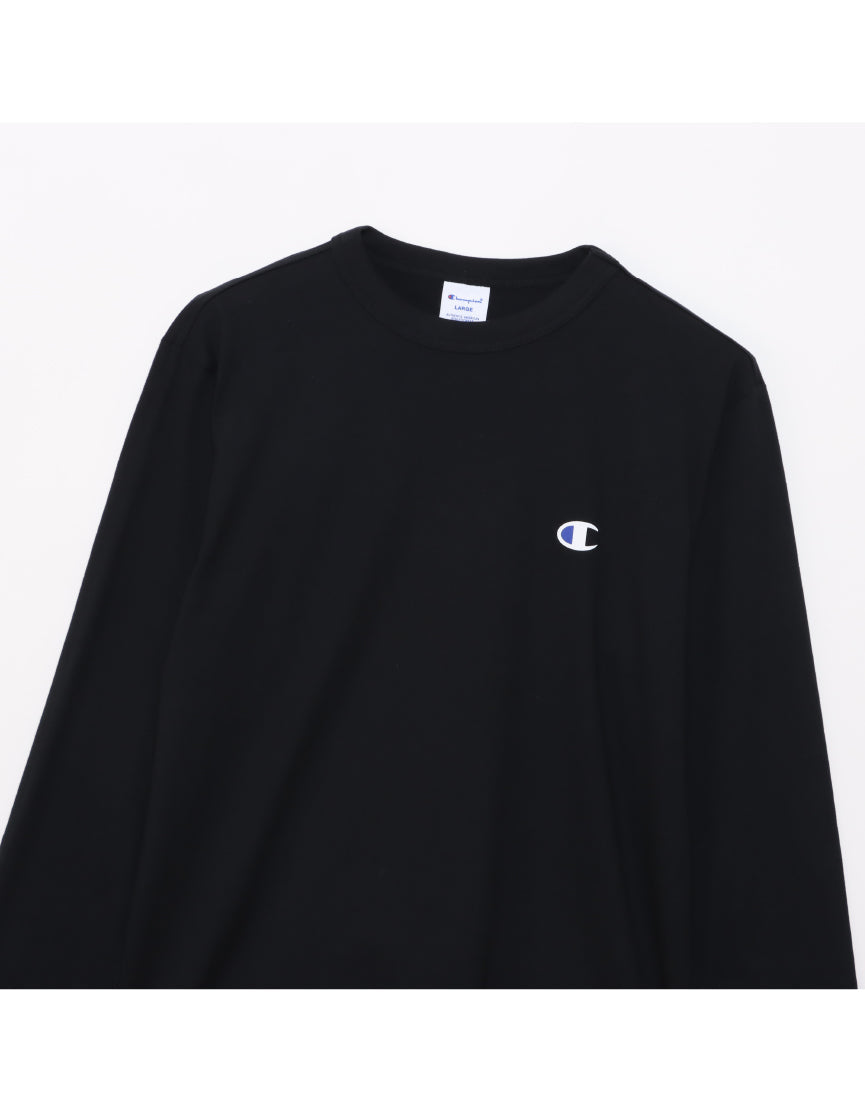 Men's Script Logo Long Sleeve T-Shirt C3-A412
