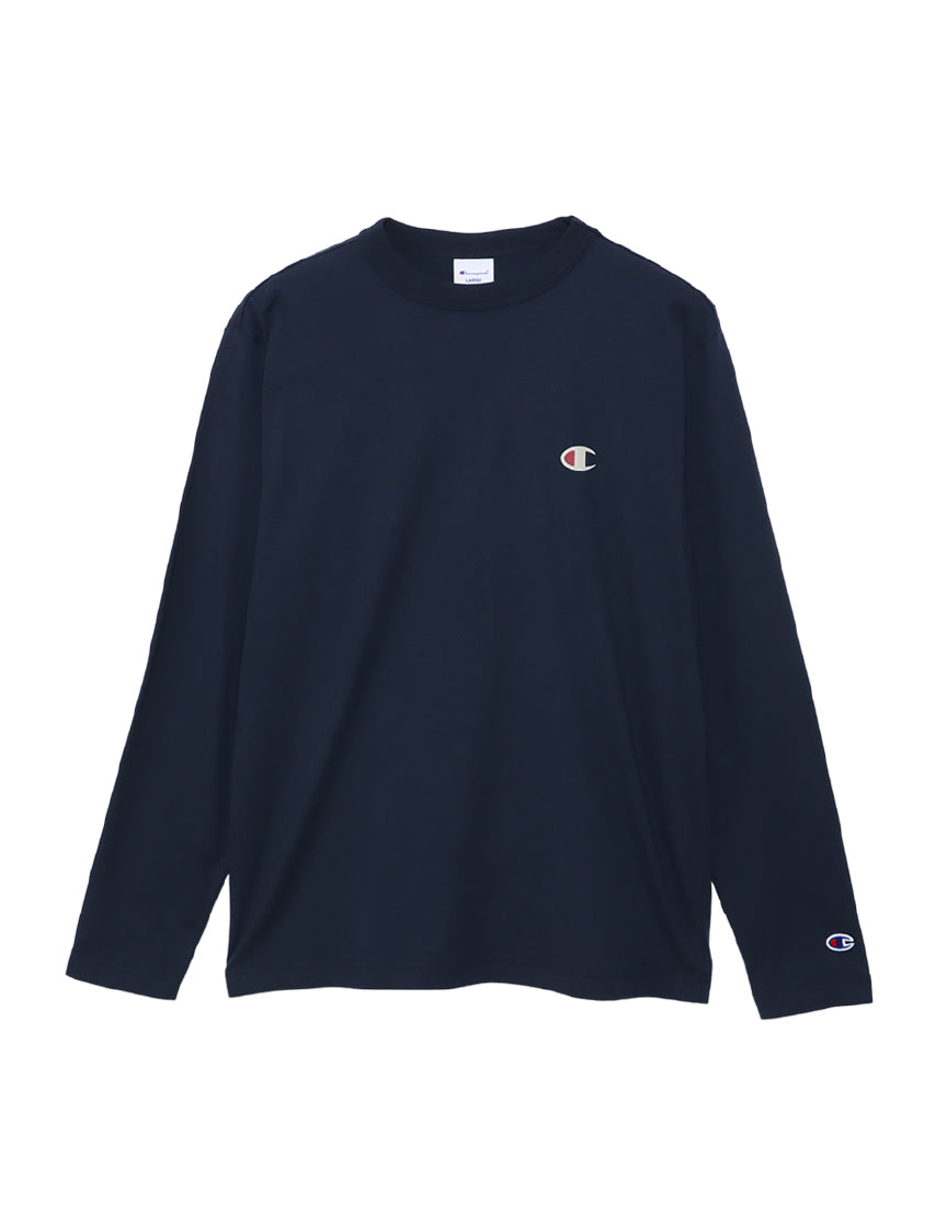 Men's Script Logo Long Sleeve T-Shirt C3-A412