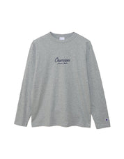 Men's Script Logo Long Sleeve T-Shirt C3-A413