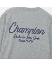 Men's Script Logo Long Sleeve T-Shirt C3-A413