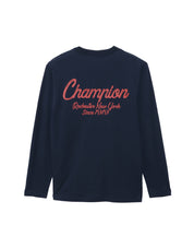 Men's Script Logo Long Sleeve T-Shirt C3-A413