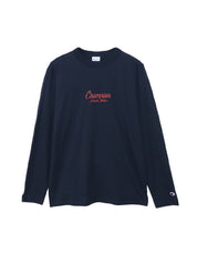Men's Script Logo Long Sleeve T-Shirt C3-A413