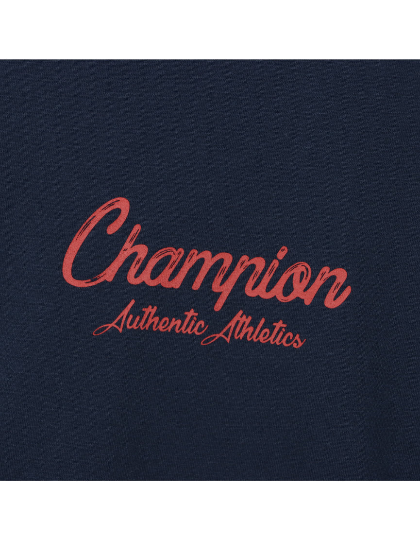 Men's Script Logo Long Sleeve T-Shirt C3-A413