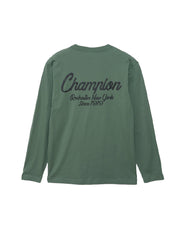 Men's Script Logo Long Sleeve T-Shirt C3-A413