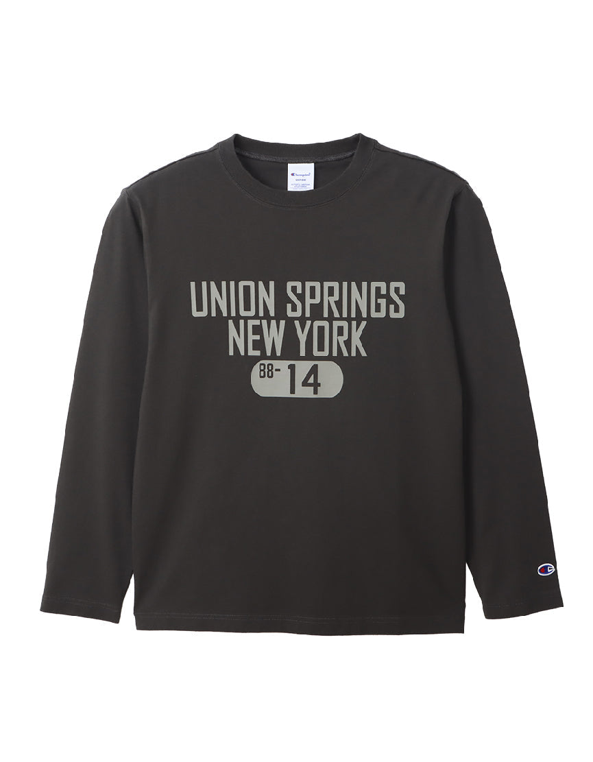Men's Graphic Logo Long Sleeve T-Shirt C3-A420