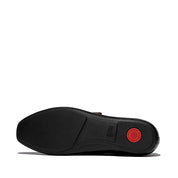 FITFLOP DELICATO LEATHER MARY JANES E3D-090 ALL BLACK