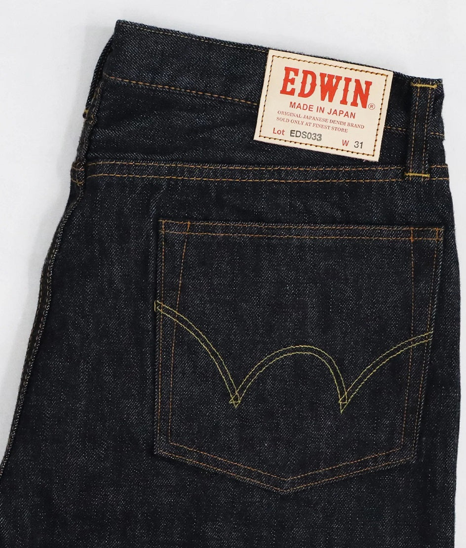 EDWIN EDS BASIC REGULAR TAPERED JEANS EDS033-100 OW