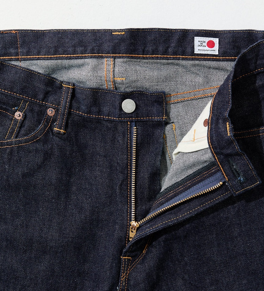 EDWIN EDS BASIC REGULAR TAPERED JEANS EDS033-200 OW