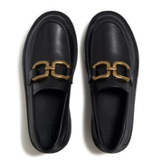 FITFLOP GEN-FF ROAM LEATHER CHUNKY SNAFFLE LOAFERS AAU-001 BLACK