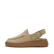 FITFLOP GEN-FF SUEDE BACK-STRAP MULES A9H-923 CAPPUCCINO