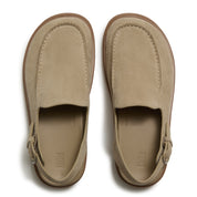 FITFLOP GEN-FF SUEDE BACK-STRAP MULES A9H-923 CAPPUCCINO