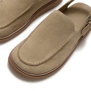 FITFLOP GEN-FF SUEDE BACK-STRAP MULES A9H-923 CAPPUCCINO