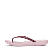 FITFLOP IQUSHION ERGONOMIC FLIP-FLOPS E54-E77 DARK MERLOT/DUSK LILAC