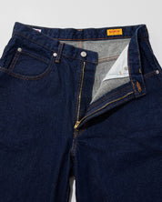 EDWIN ESP YELLOW TAB HAKAMA SHORTS KSB12-9000 BLUE OW