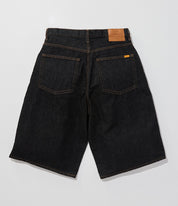 EDWIN ESP YELLOW TAB HAKAMA SHORTS KSB12-9001 BLACK OW