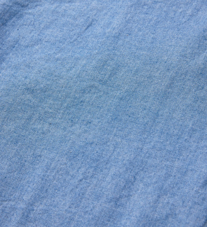 EDWIN S/S WORK SHIRT KST065-00 OW CHAMBRAY