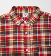 EDWIN BD SHIRT S/S KST066-209 RED