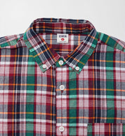 EDWIN BD SHIRT S/S KST066-220 GREEN