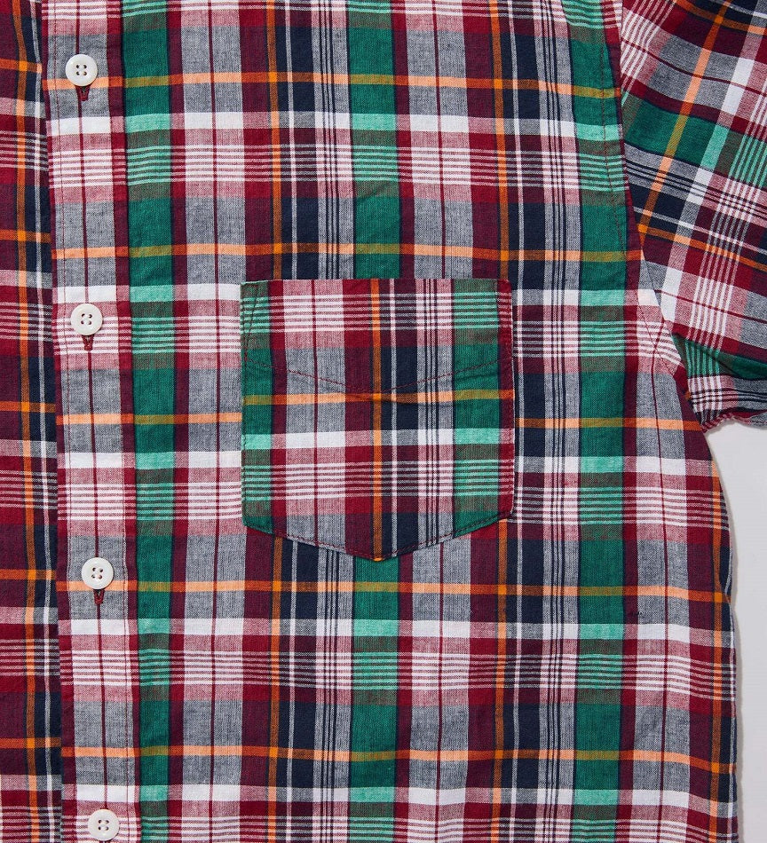 EDWIN BD SHIRT S/S KST066-220 GREEN