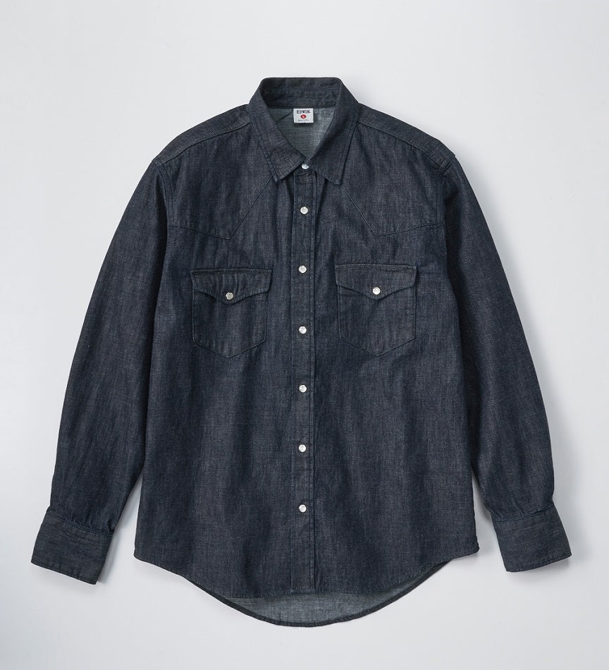 EDWIN WESTEN SHIRT KST069-00 OW