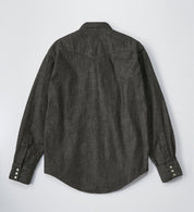 EDWIN WESTEN SHIRT KST069-01 BlackOW