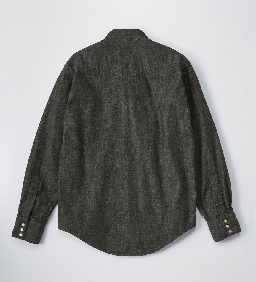 EDWIN WESTEN SHIRT KST069-01 BlackOW
