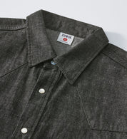 EDWIN WESTEN SHIRT KST069-01 BlackOW
