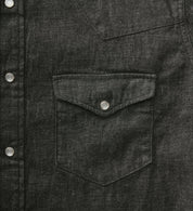 EDWIN WESTEN SHIRT KST069-01 BlackOW