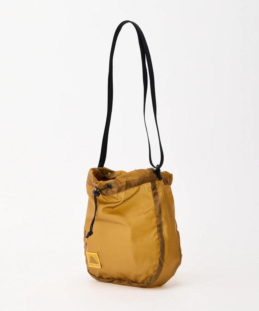 KELTY BAG AIRY KINCHAKU SHOULDER 3259272326 BEIGE H23W20D7