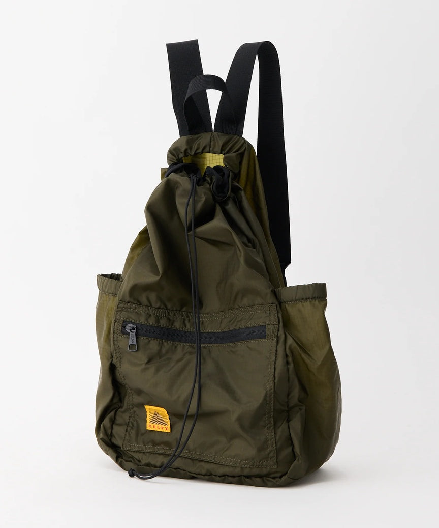 KELTY BAG AIRY KINCHAKU DAYPACK 3259272426 OLIVE 18L