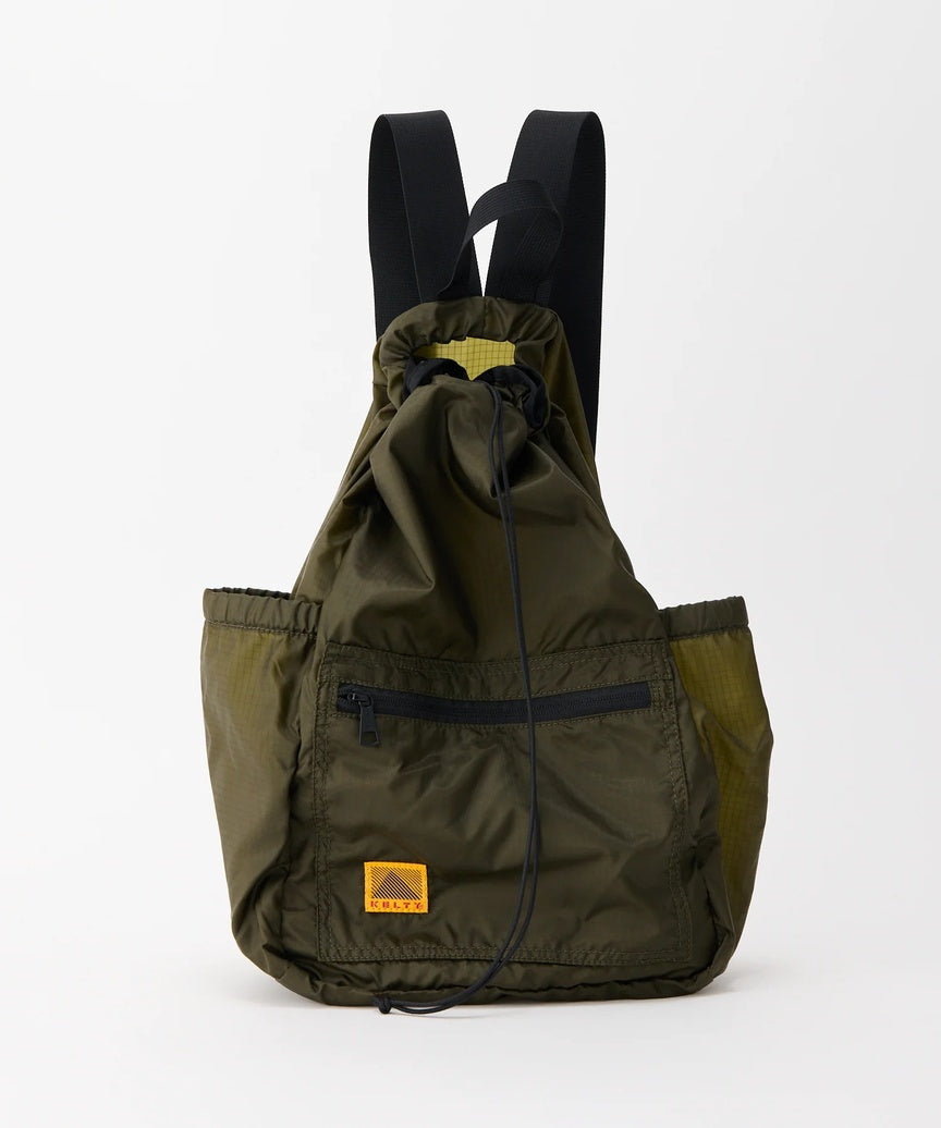 KELTY BAG AIRY KINCHAKU DAYPACK 3259272426 OLIVE 18L