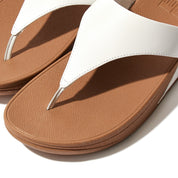 FITFLOP LULU LEATHER TOEPOST I88-024 WHITE