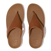 FITFLOP LULU LEATHER TOEPOST I88-592 LIGHT TAN