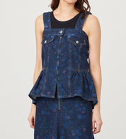 SOMETHING WAIST GATHER BUSTIER SAT009-99 FLOWER