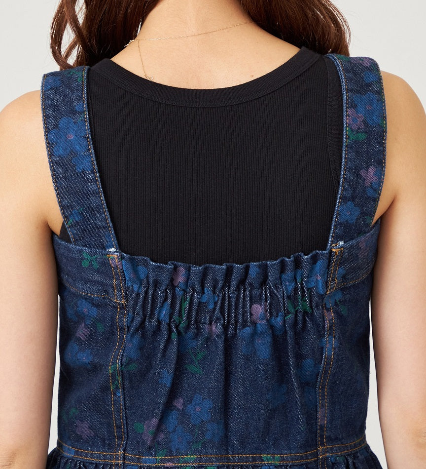 SOMETHING WAIST GATHER BUSTIER SAT009-99 FLOWER