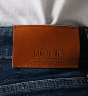 SOMETHING JEANS LISA WIDE SEA58-126 USED DARK BLUE