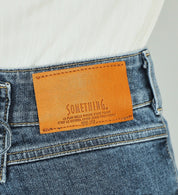 SOMETHING JEANS SEA580-98 LISA LACEUP WIDE LIGHT BLUE